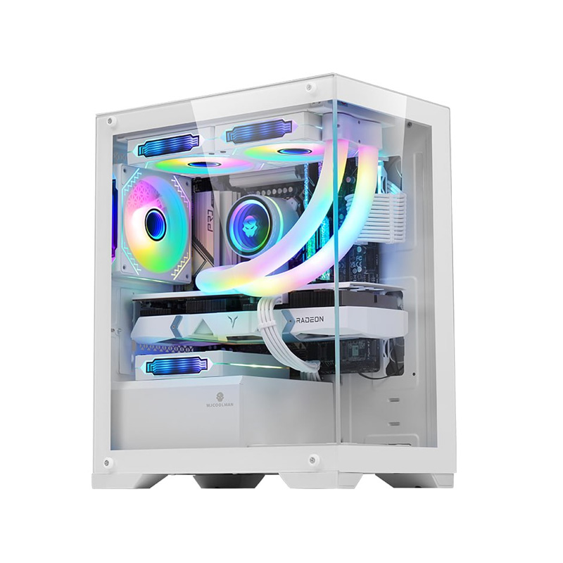 Gaming Case WJCOOLMAN MINI White – SCT Computer